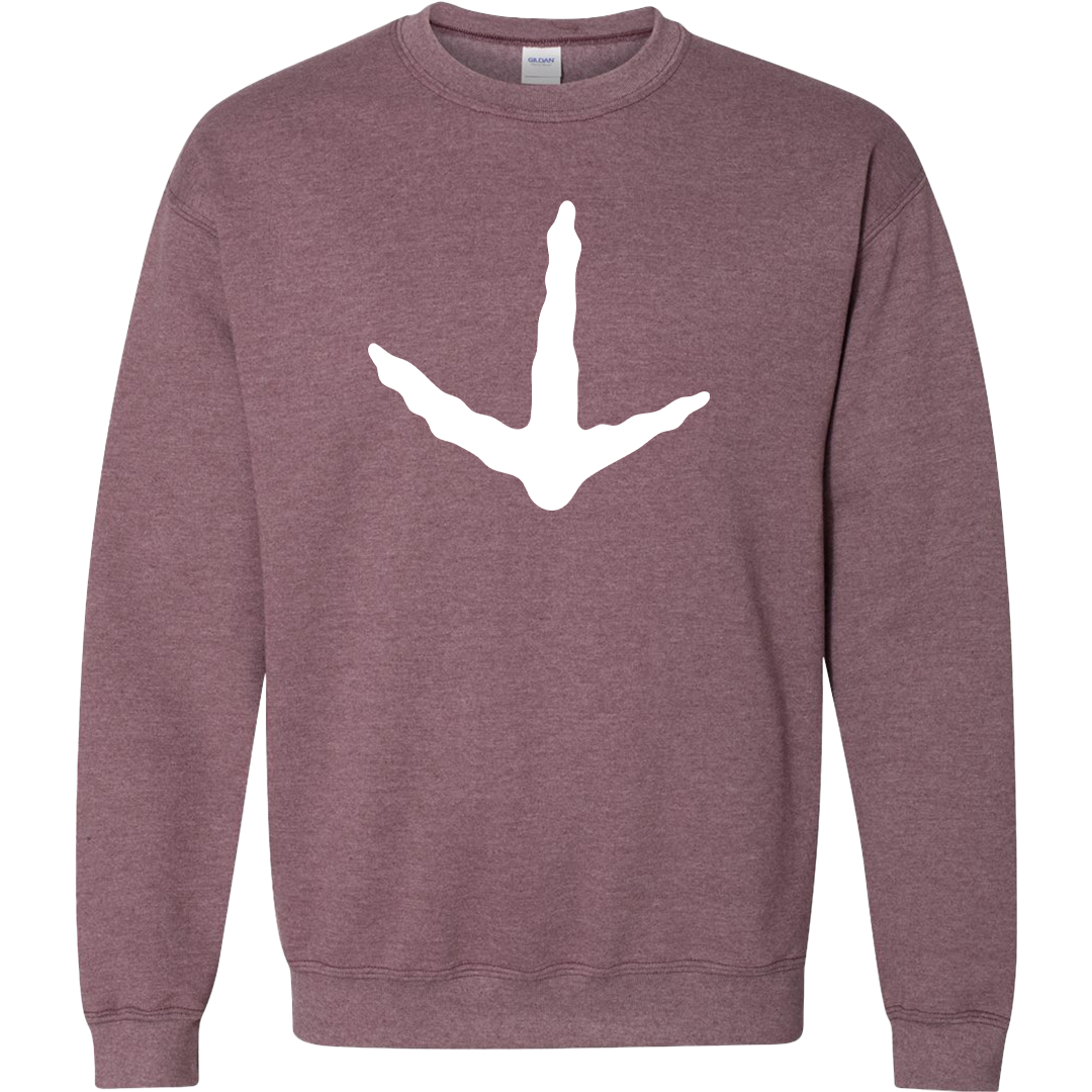 Turkey Toes Adult Crew Neck Sweatshirt