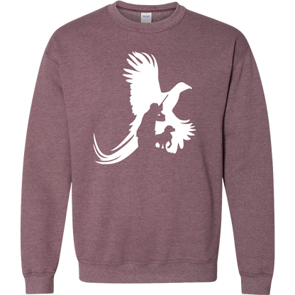 Pheasant Hunter Adult Crew Neck Sweatshirt