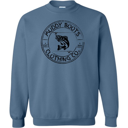 Rod Bending Adult Crew Neck Sweatshirt
