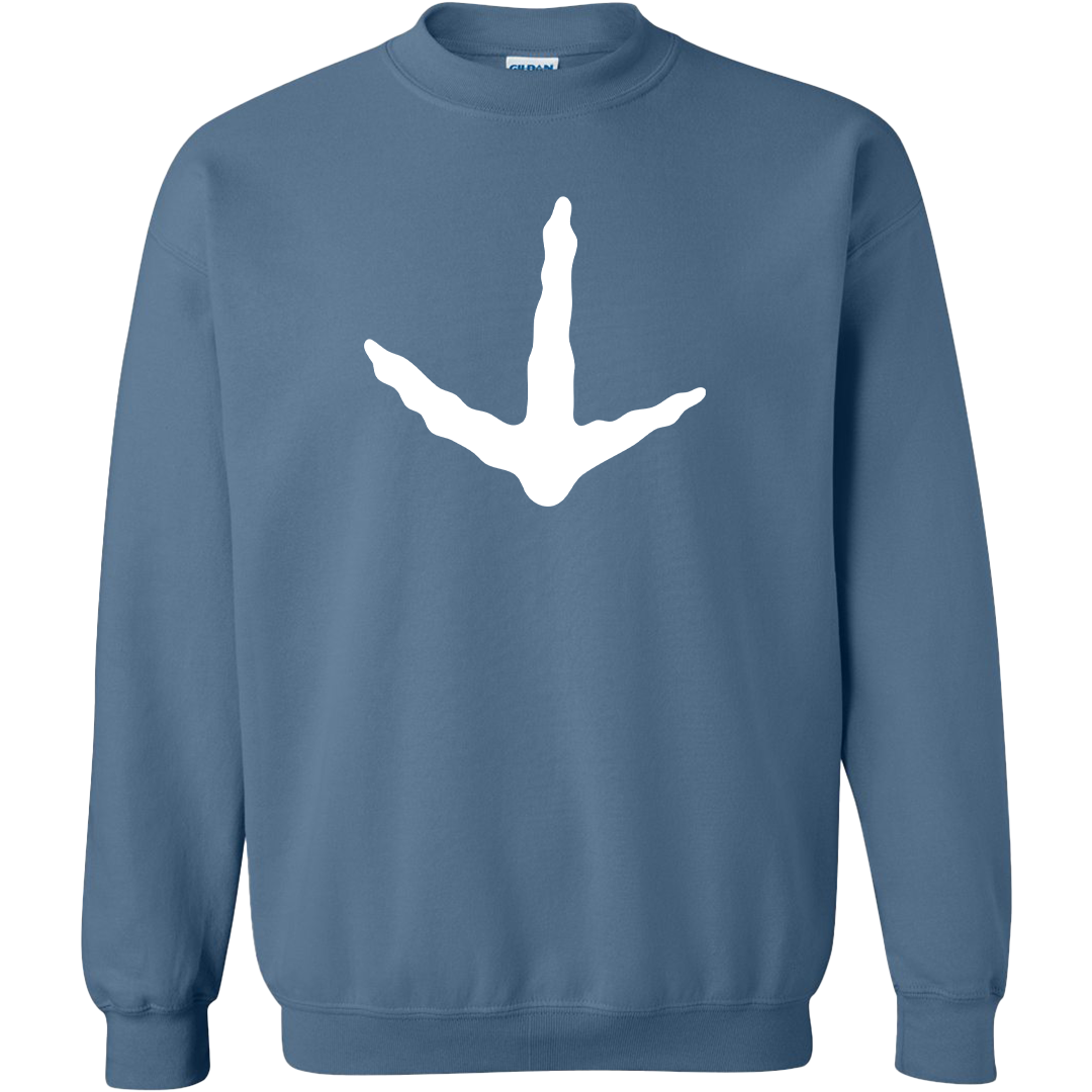 Turkey Toes Adult Crew Neck Sweatshirt