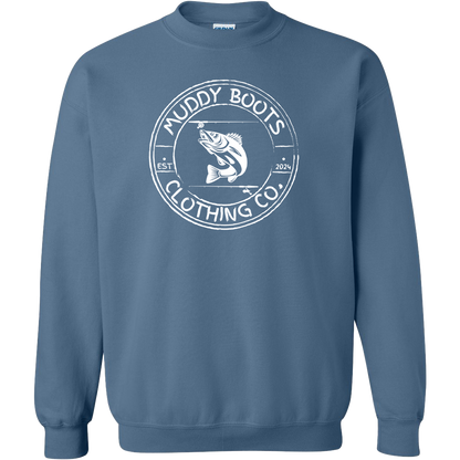 Rod Bending Adult Crew Neck Sweatshirt