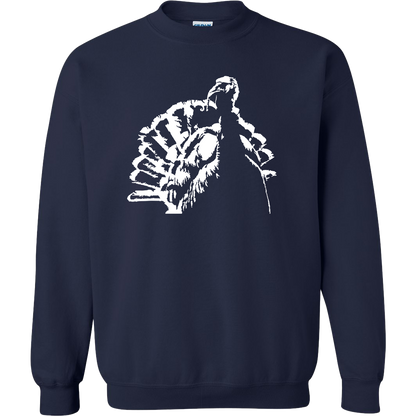 Turkey Contour Adult Crew Neck Sweatshirt