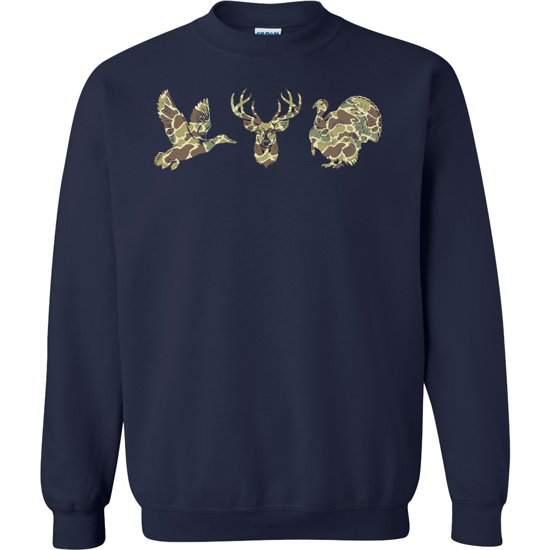 Hidden Game Adult Crew Neck Sweatshirt
