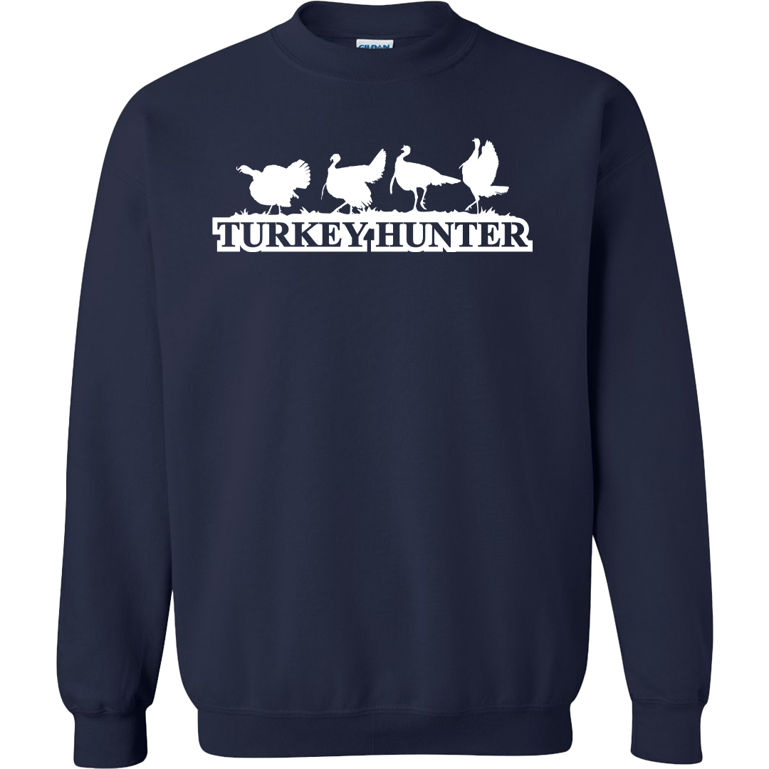 Turkey Hunter Adult Crew Neck Sweatshirt