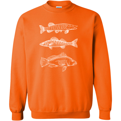 Mountain Deer Adult Crew Neck Sweatshirt