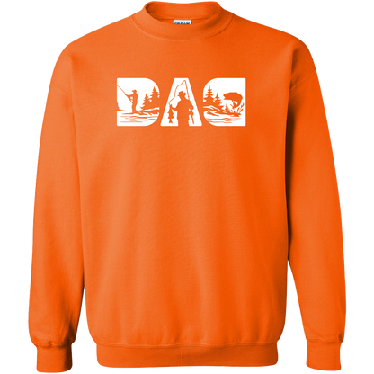 Fishing Dad Adult Crew Neck Sweatshirt