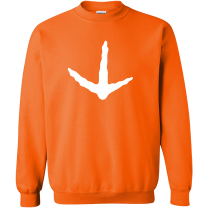 Turkey Toes Adult Crew Neck Sweatshirt
