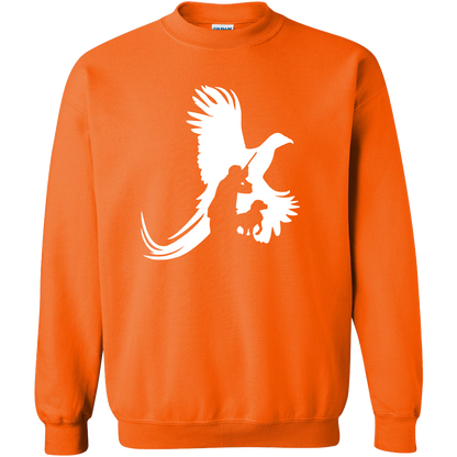 Pheasant Hunter Adult Crew Neck Sweatshirt