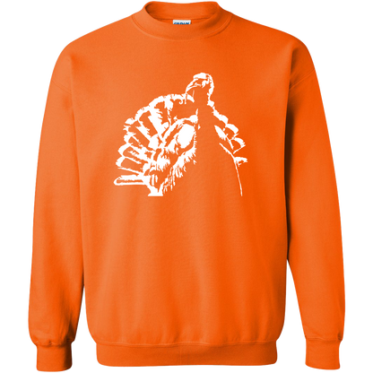 Turkey Contour Adult Crew Neck Sweatshirt