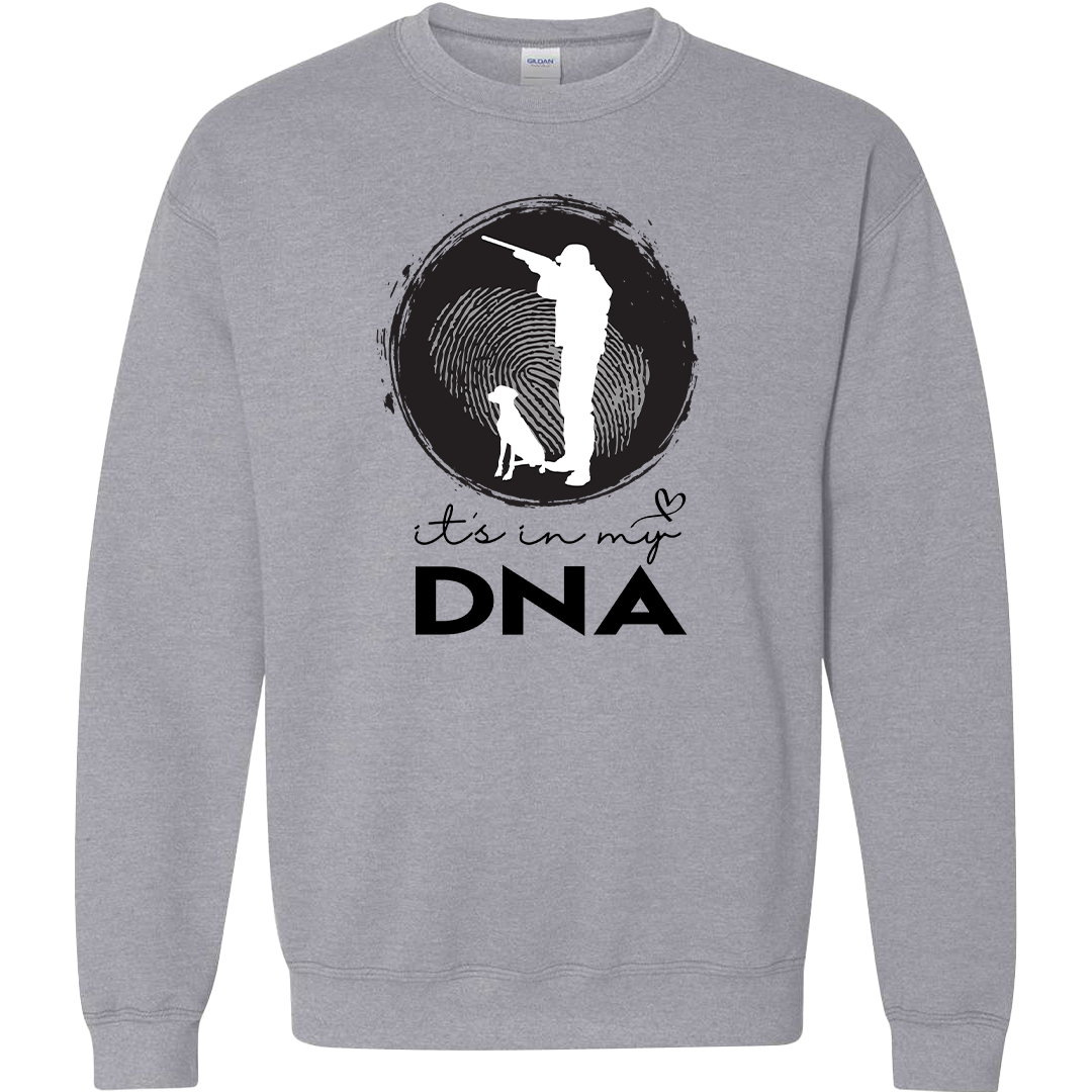 Hunting DNA Adult Crew Neck Sweatshirt