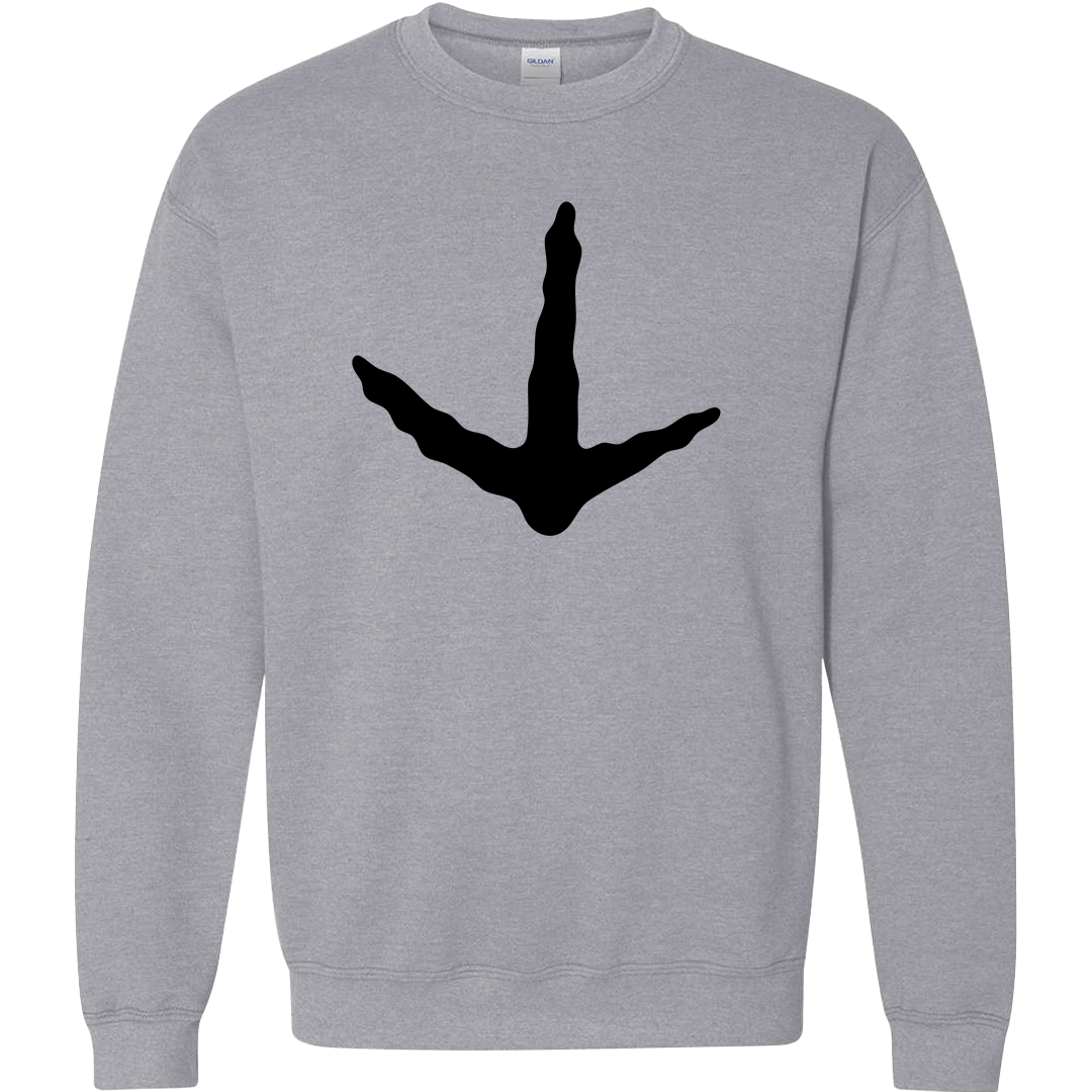 Turkey Toes Adult Crew Neck Sweatshirt