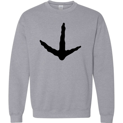 Turkey Toes Adult Crew Neck Sweatshirt