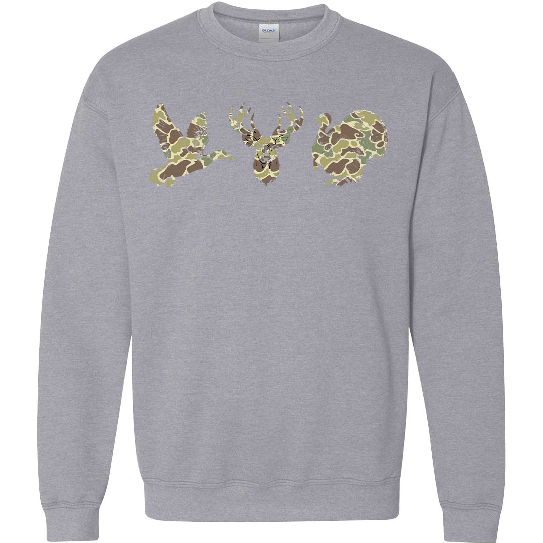 Hidden Game Adult Crew Neck Sweatshirt