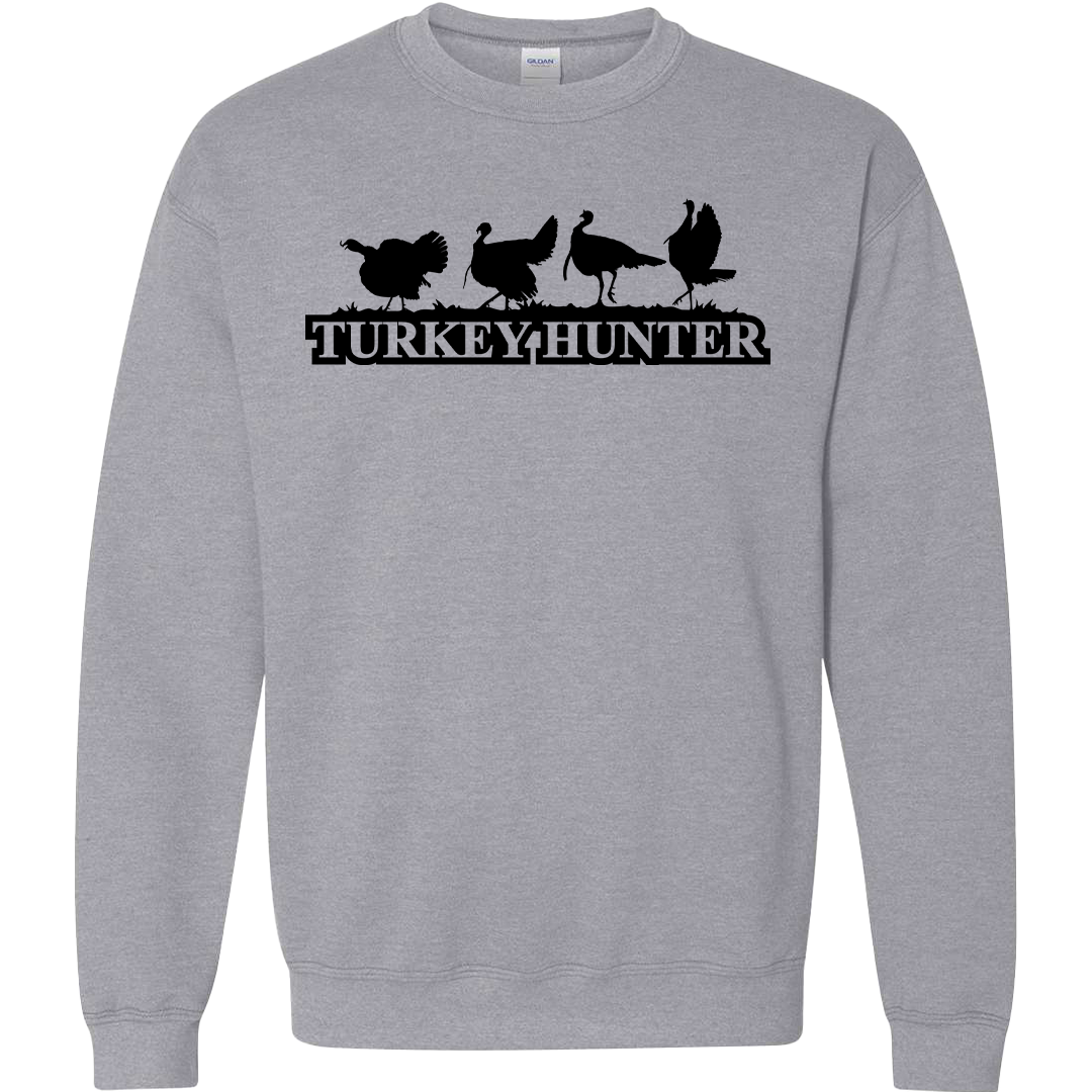 Turkey Hunter Adult Crew Neck Sweatshirt