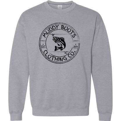Rod Bending Adult Crew Neck Sweatshirt