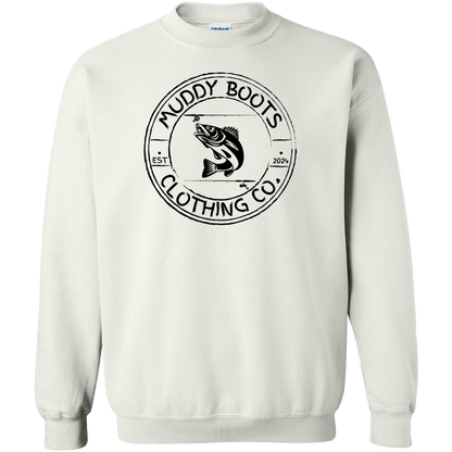 Rod Bending Adult Crew Neck Sweatshirt