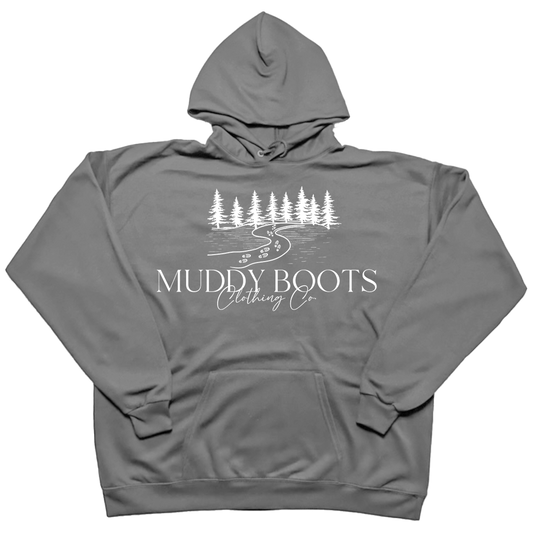 Muddy Boots Adult Hoodie