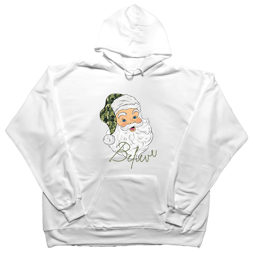 Believe in Santa Adult Hoodie