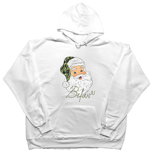 Believe in Santa Adult Hoodie