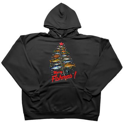 Merry Fishmas Adult Hoodie