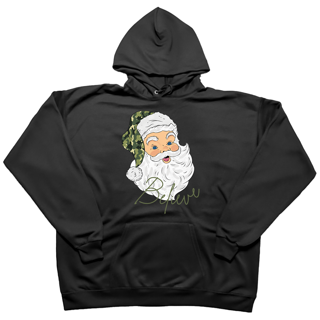 Believe in Santa Adult Hoodie