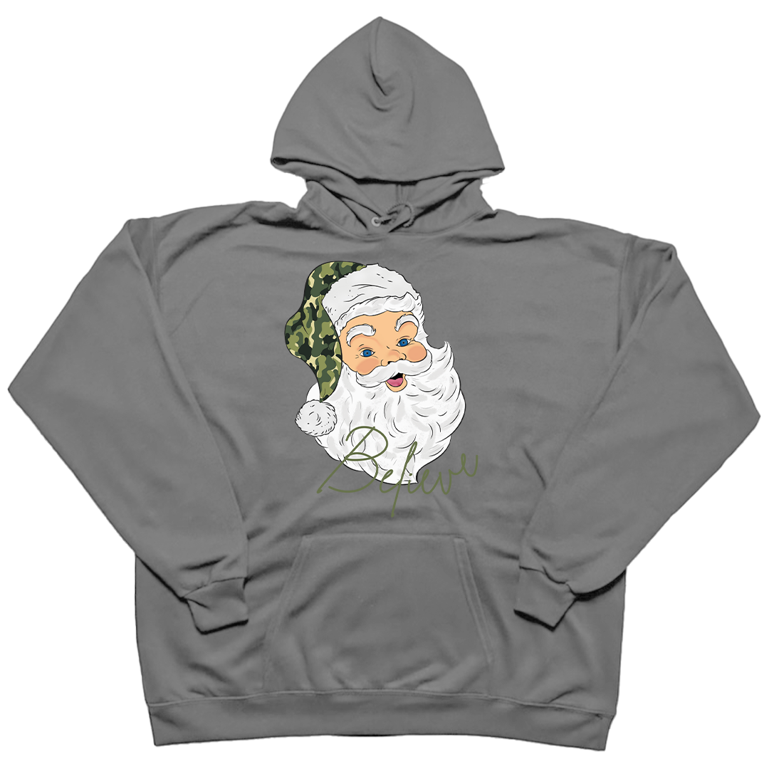 Believe in Santa Adult Hoodie