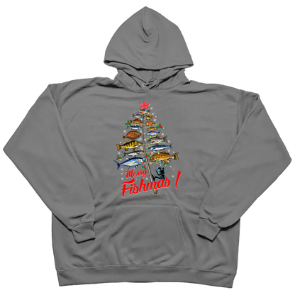 Merry Fishmas Adult Hoodie