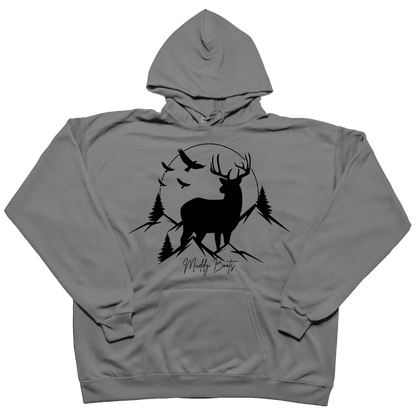 Mountain Deer Adult Hoodie