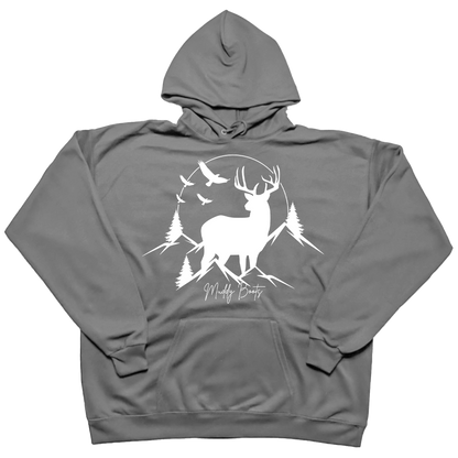 Mountain Deer Adult Hoodie