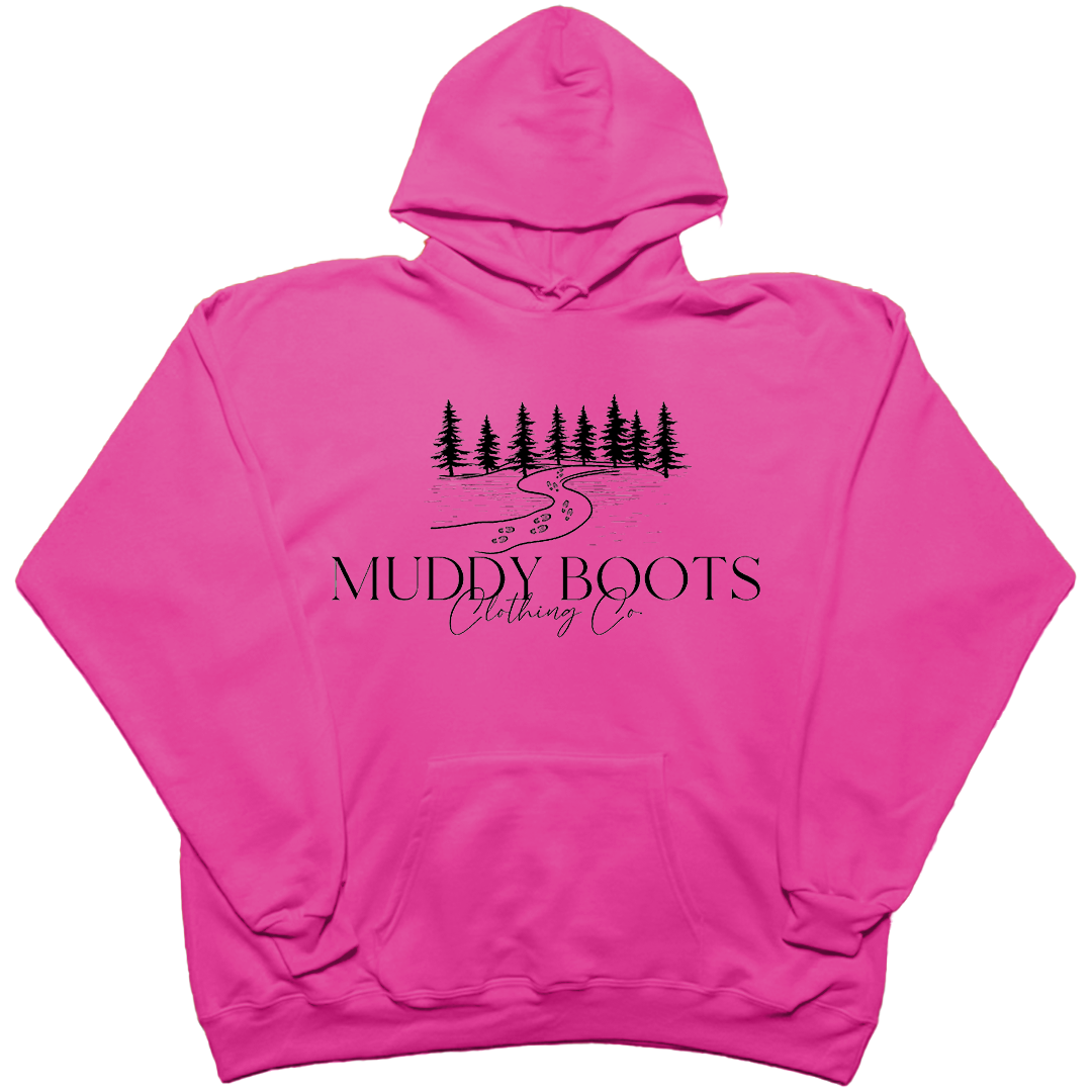 Muddy Boots Adult Hoodie