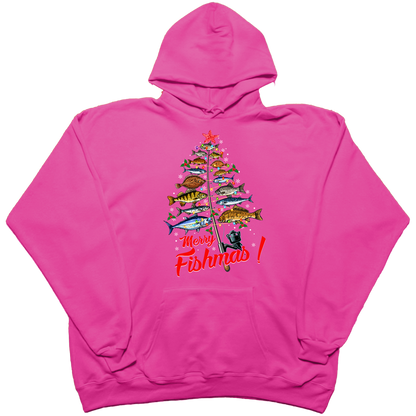 Merry Fishmas Adult Hoodie