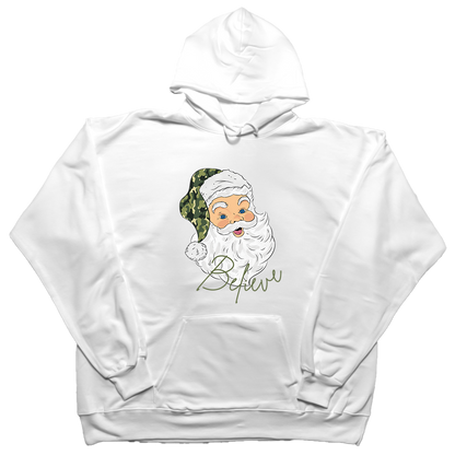 Believe in Santa Adult Hoodie