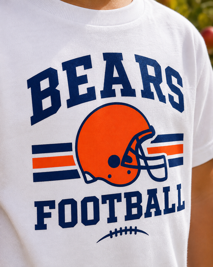 Bears Football Kids Tee