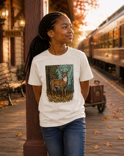 Vintage Deer Kids Tee