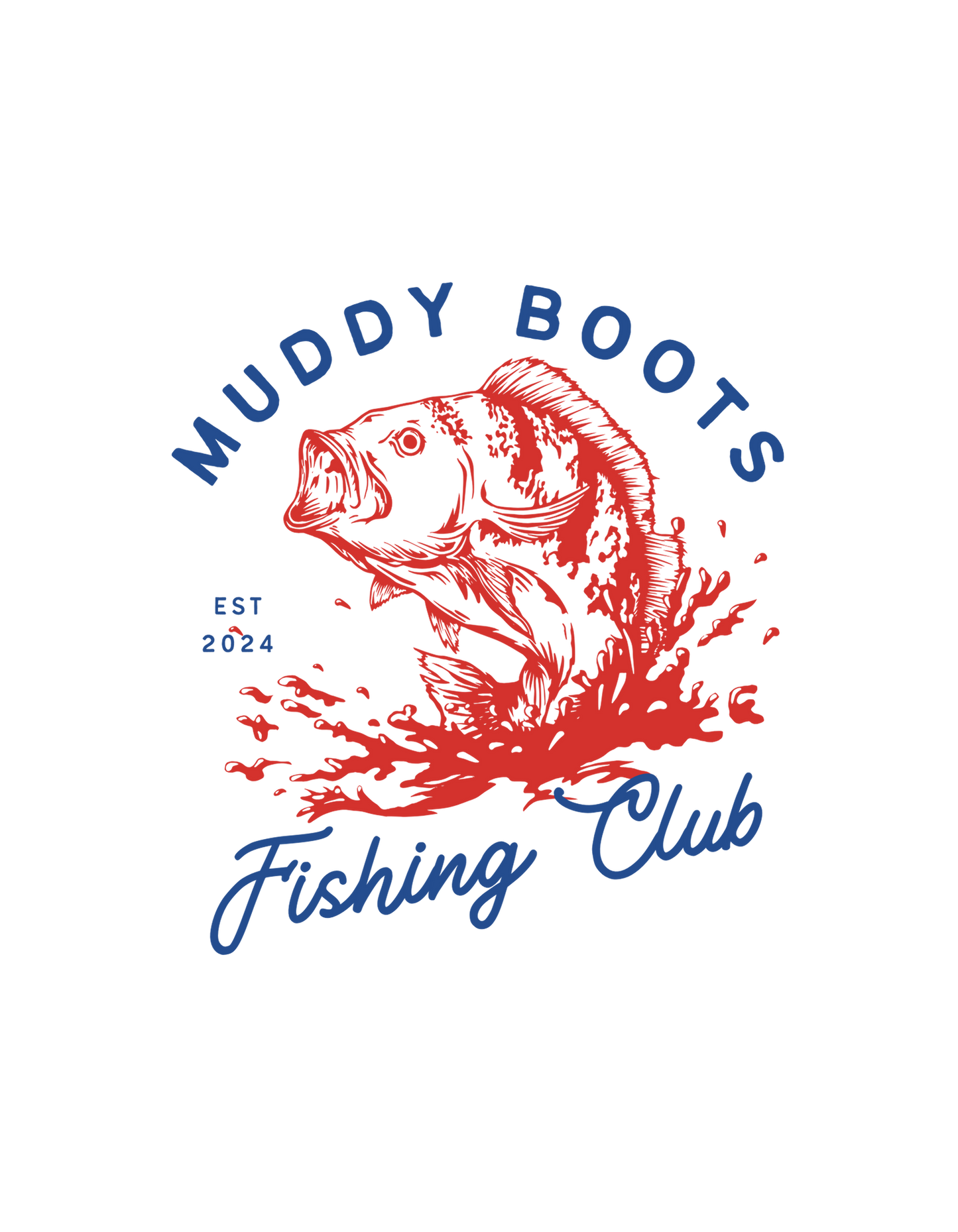 MB Fishing Club Kids Long Sleeve Tee