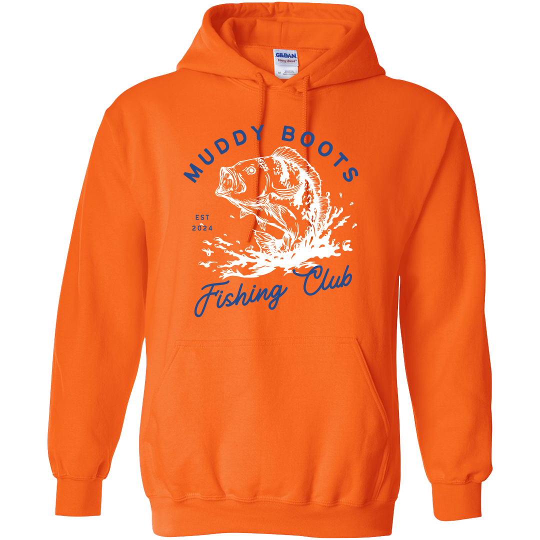 Fishing Club Adult Hoodie