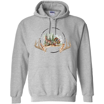 Bucks and Beards Adult Hoodie