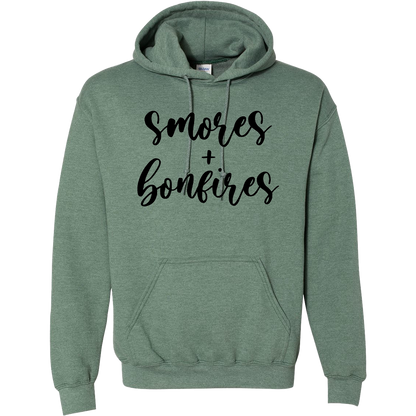 S'mores And Bonfires Adult Hoodie