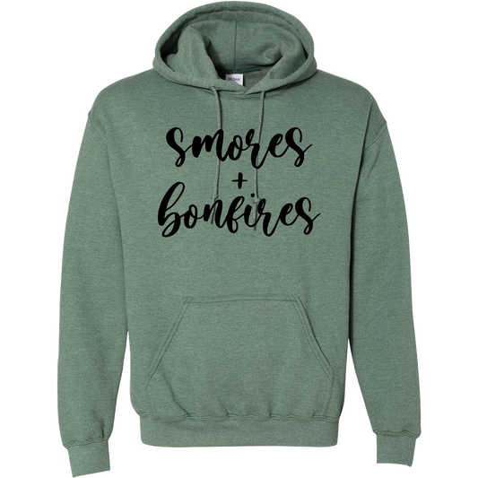 S'mores And Bonfires Adult Hoodie
