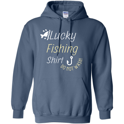 Lucky Fishing Shirt Adult Hoodie
