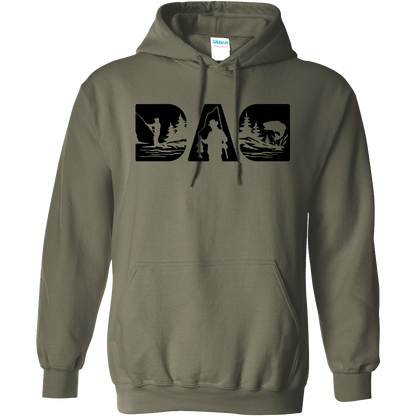 Fishing Dad Adult Hoodie