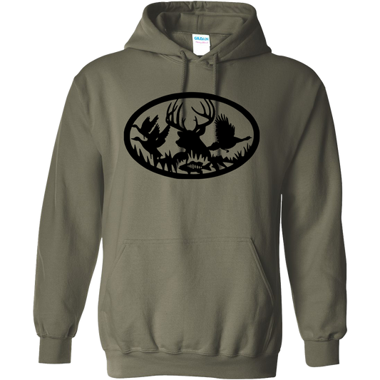 Wildlife Welcome Adult Hoodie