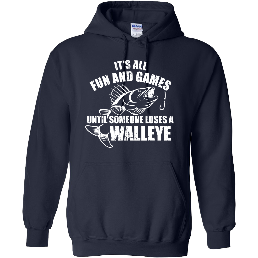Walleye Games Adult Hoodie
