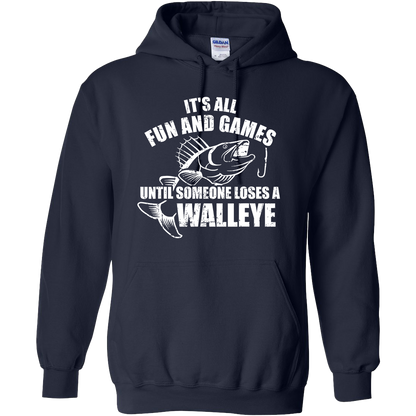 Walleye Games Adult Hoodie