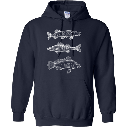 Midwest Fish Adult Hoodie