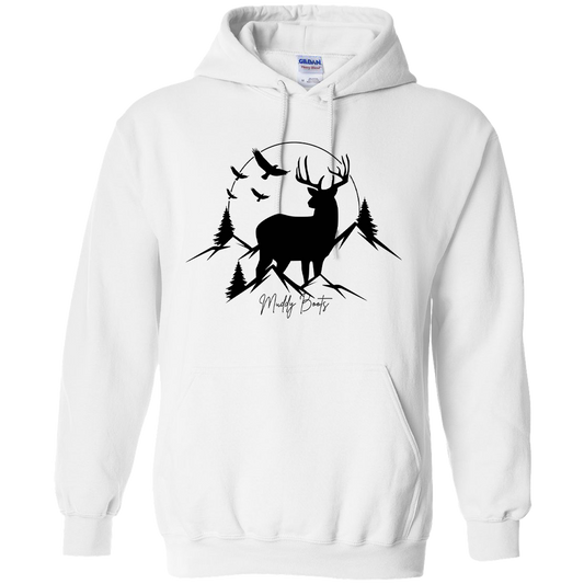 Mountain Deer Adult Hoodie