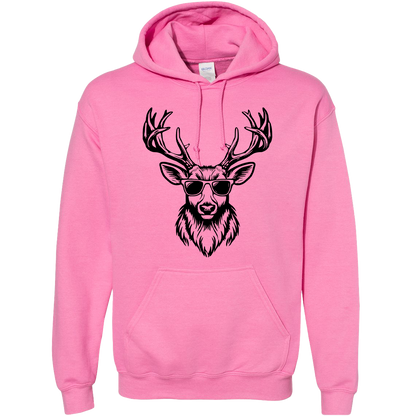 Cool Deer Adult Hoodie