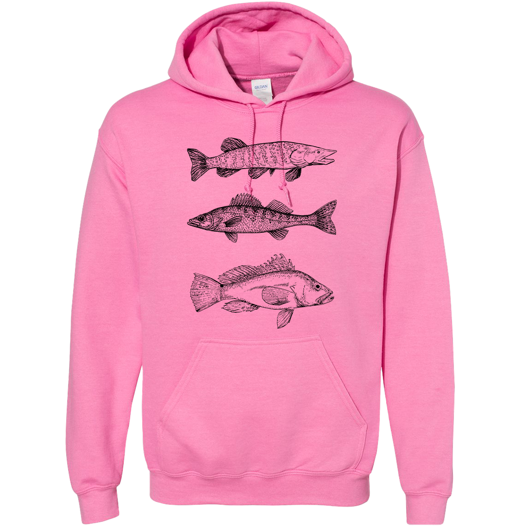 Midwest Fish Adult Hoodie