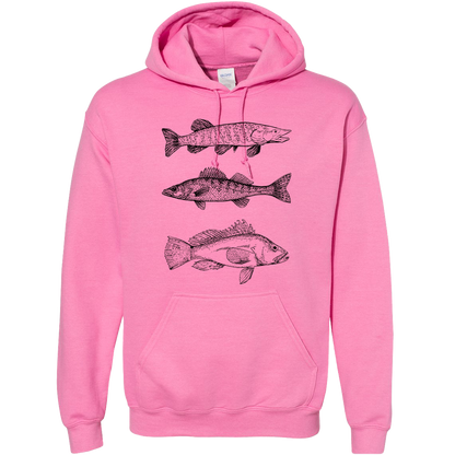 Midwest Fish Adult Hoodie