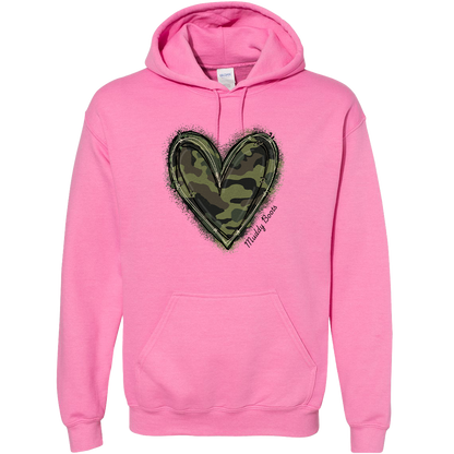 Hidden Heart Adult Hoodie